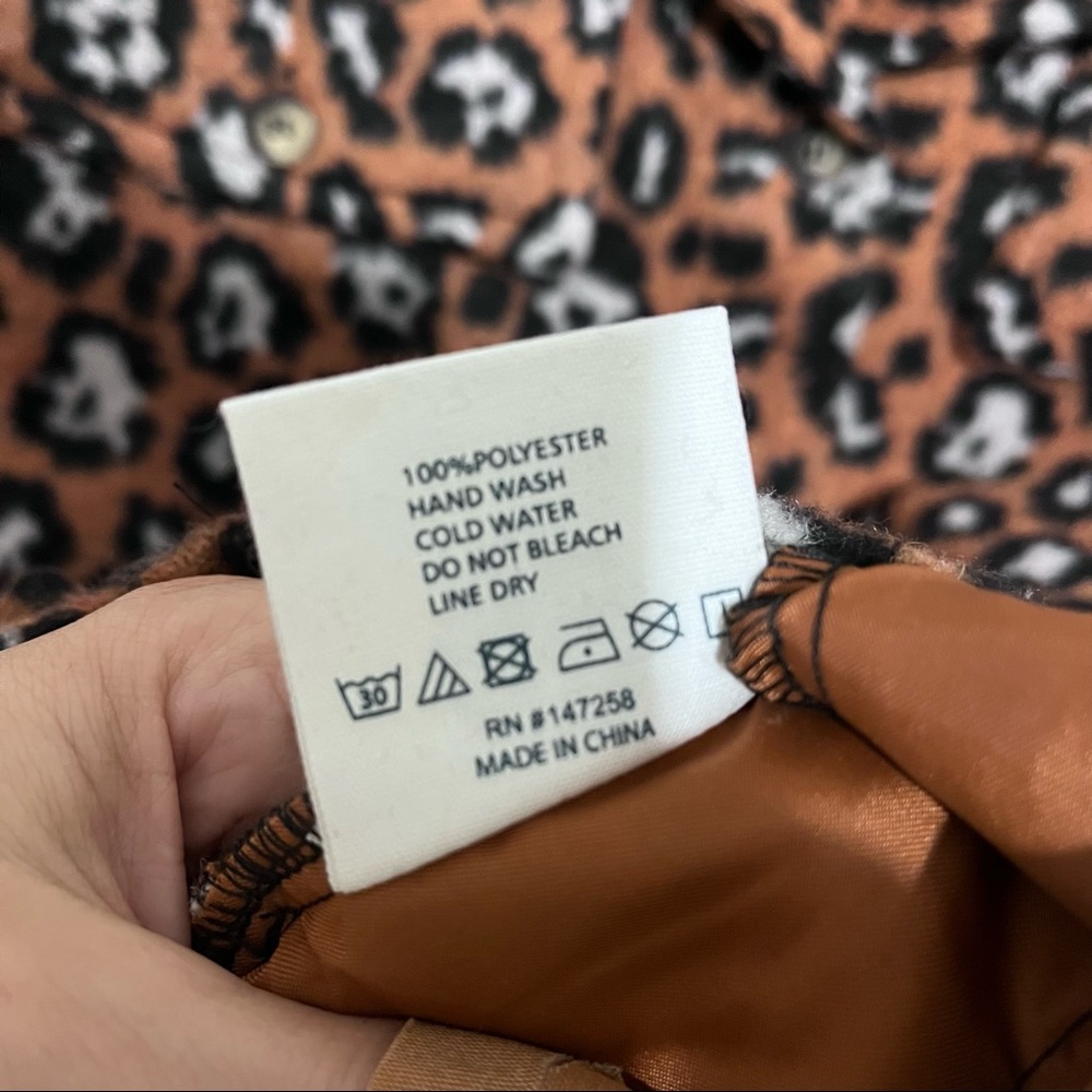 Simply Southern Leopard Cheetah Shacket - Picture 7 of 8